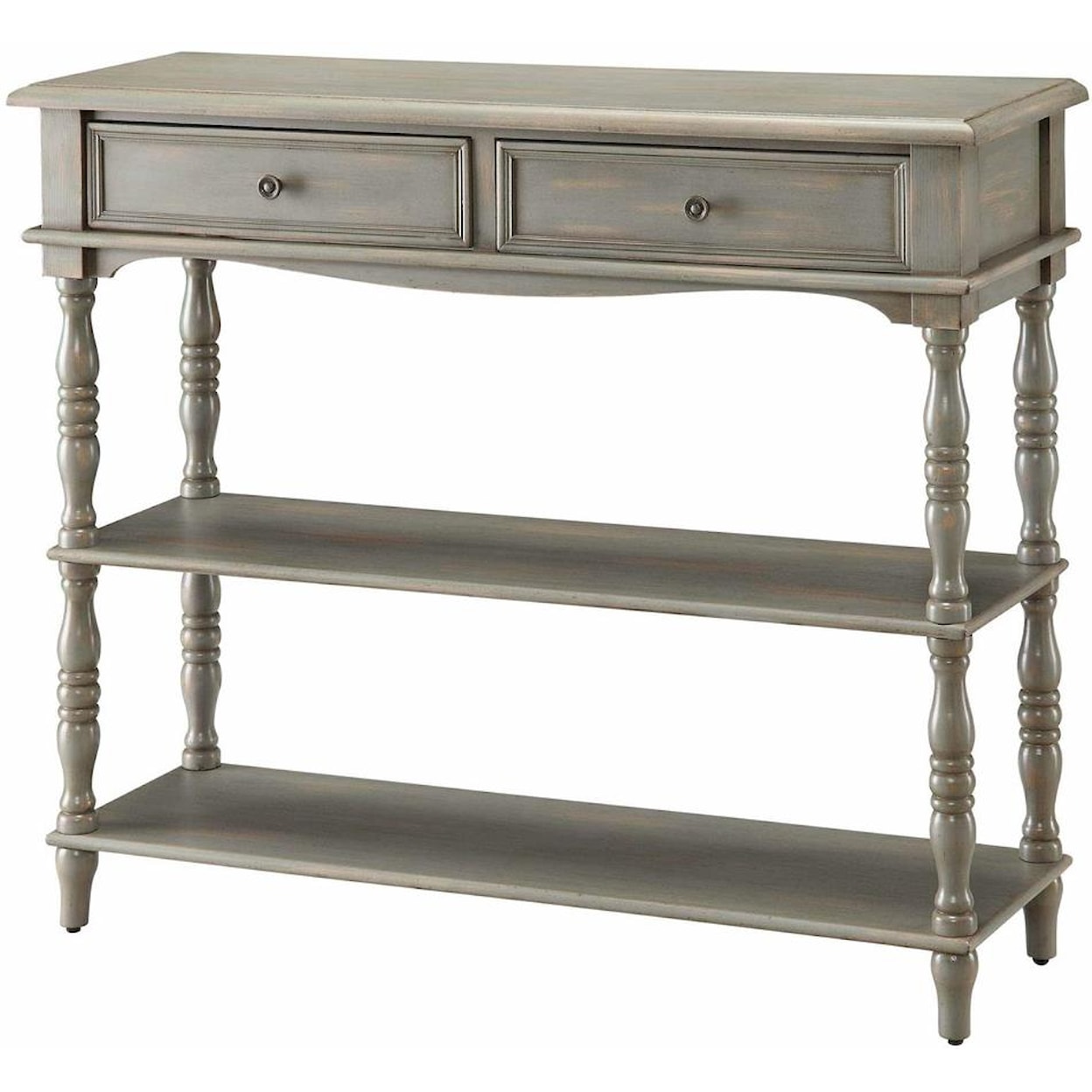 Crestview Collection Accent Furniture Waverly 2-Drawer Console Table