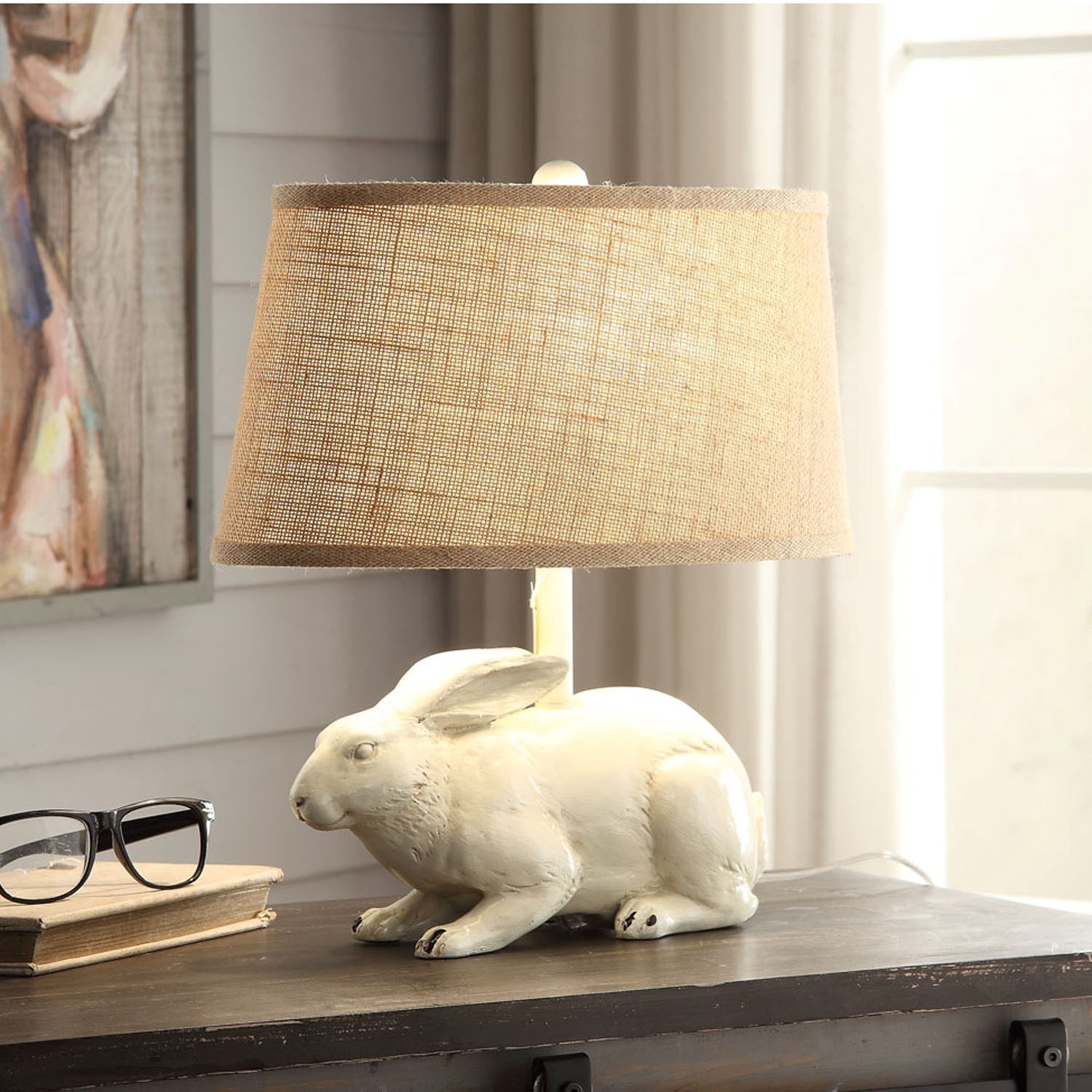 graham and green rabbit lamp