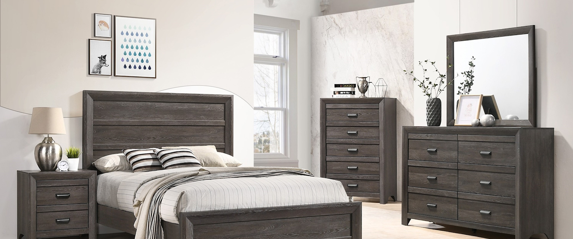 7PC Queen Bedroom Group