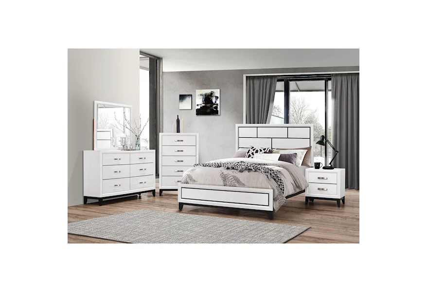 Akerson Full Bedroom Group by Crown Mark at Z & R Furniture