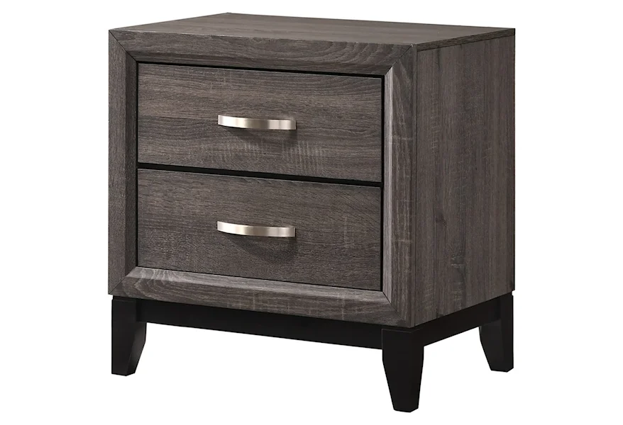 Akerson Nightstand by Crown Mark at Elgin Furniture