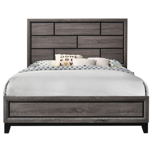 Contemporary Queen Bed