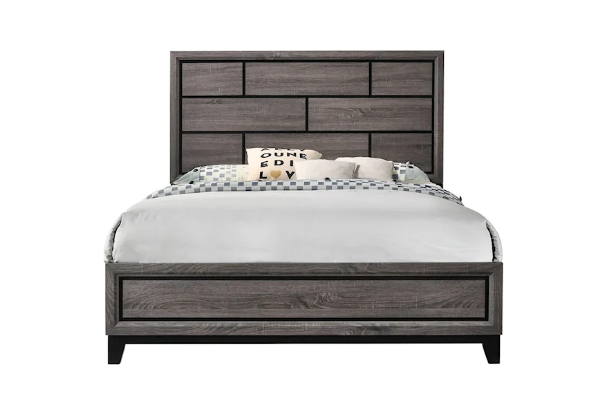 Akerson Full Bed by Crown Mark at Pedigo Furniture