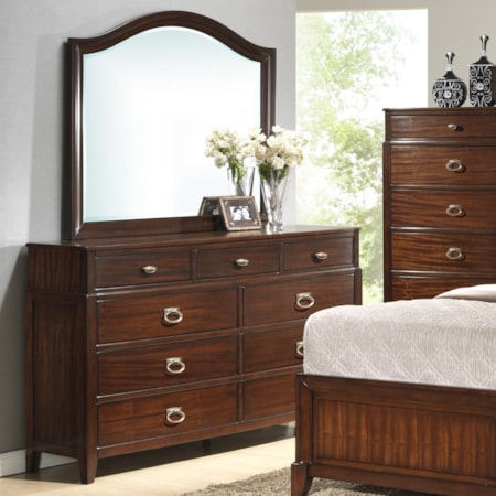 Dresser and Mirror