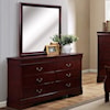 Crown Mark Louis Philip Dresser and Mirror