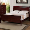 Crown Mark Louis Philip King Sleigh Bed