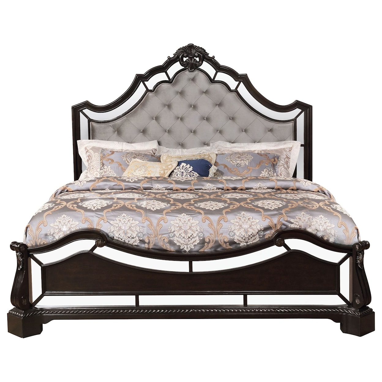 CM Bankston King Upholstered Bed