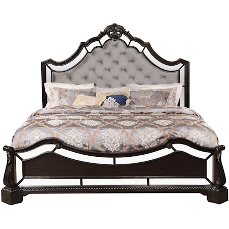 King Upholstered Bed