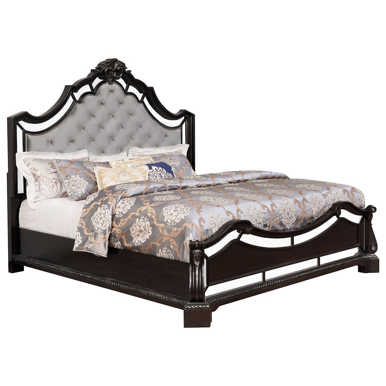 CM Bankston King Upholstered Bed