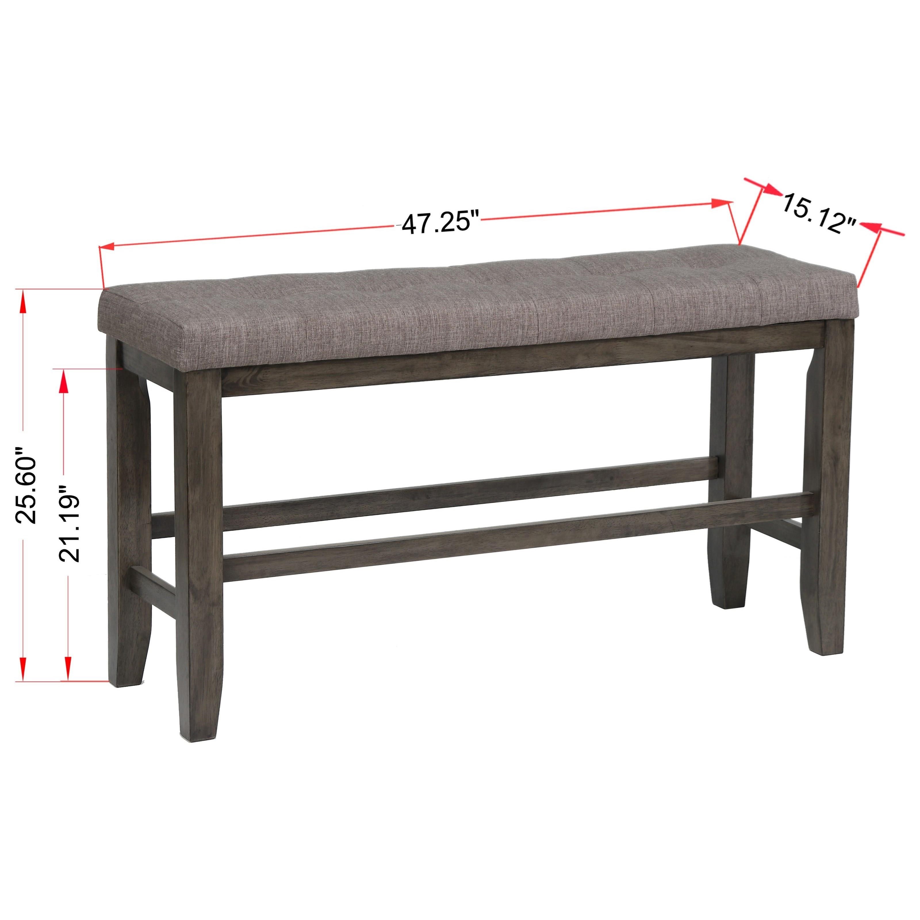 Table height bench shop