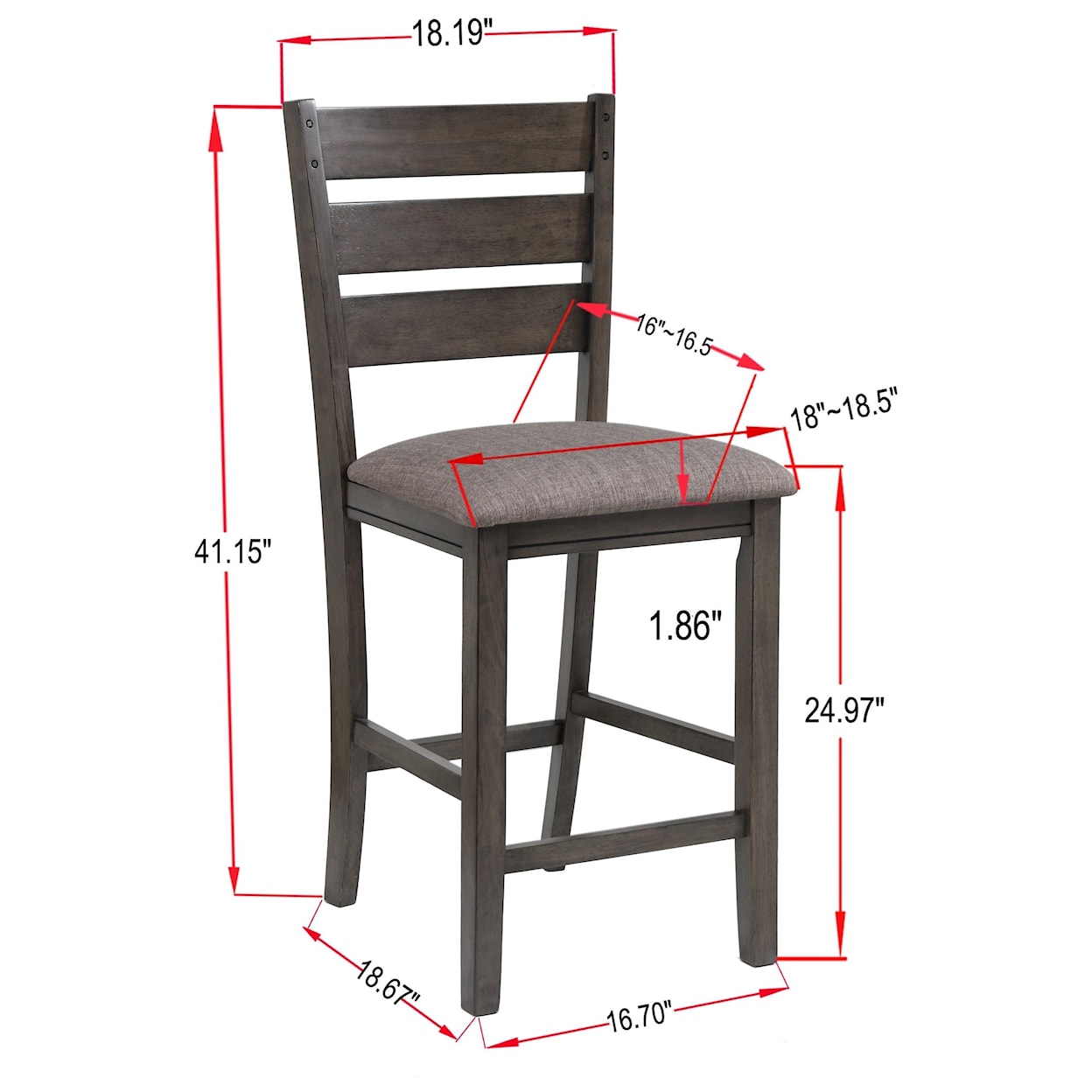 CM Bardstown Counter Height Chair