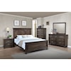 Crown Mark Campbell Queen Headboard and Footboard Bed