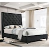 Crown Mark Chantilly Bed Queen Upholstered Bed
