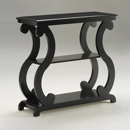 Console Table with S-Shaped Legs