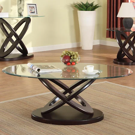 Glass Top Coffee Table