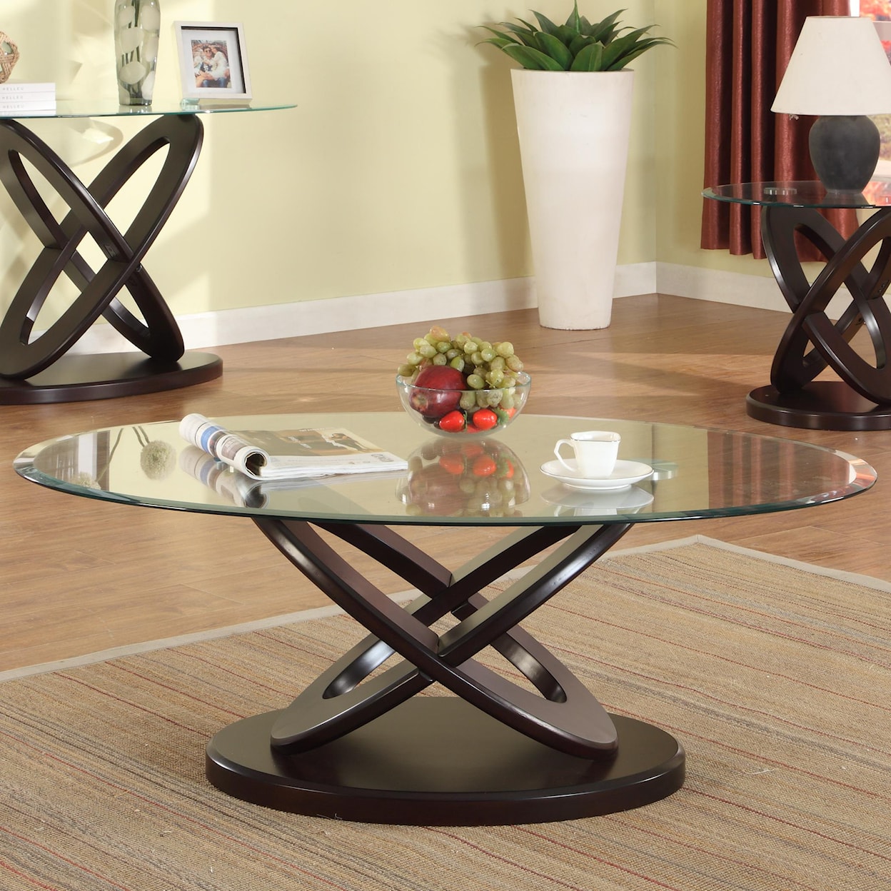 Crown Mark Cyclone Coffee Table