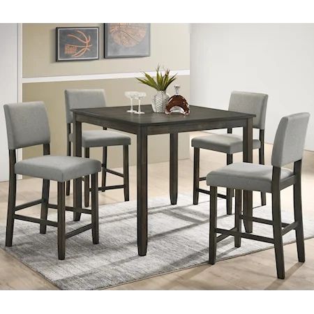 5 Piece Counter Height Table Set