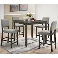 5 Piece Counter Height Table Set