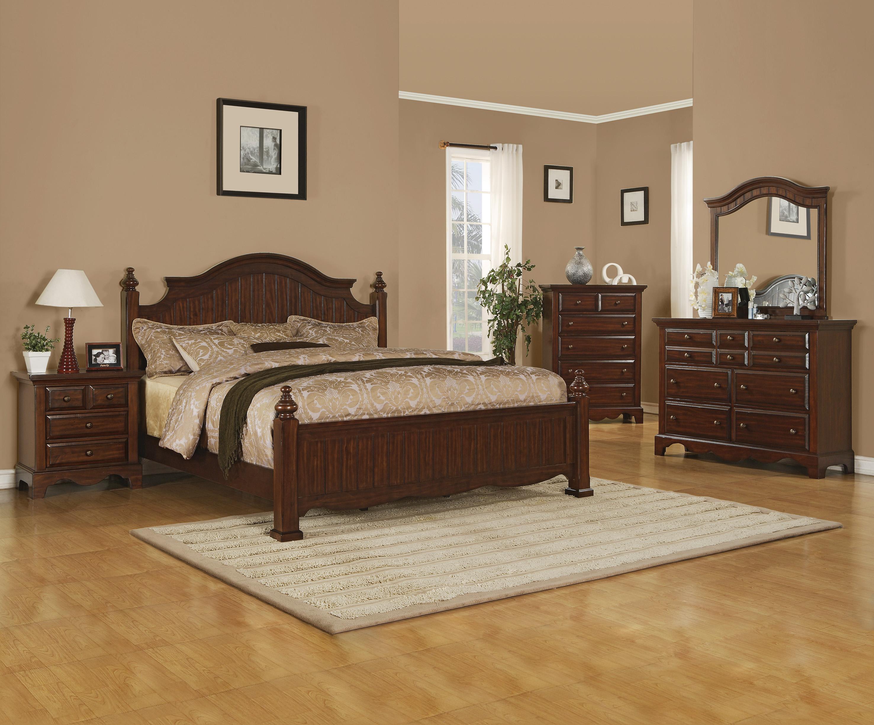 Dresser and Mirror Combination