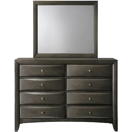 Dresser and Mirror