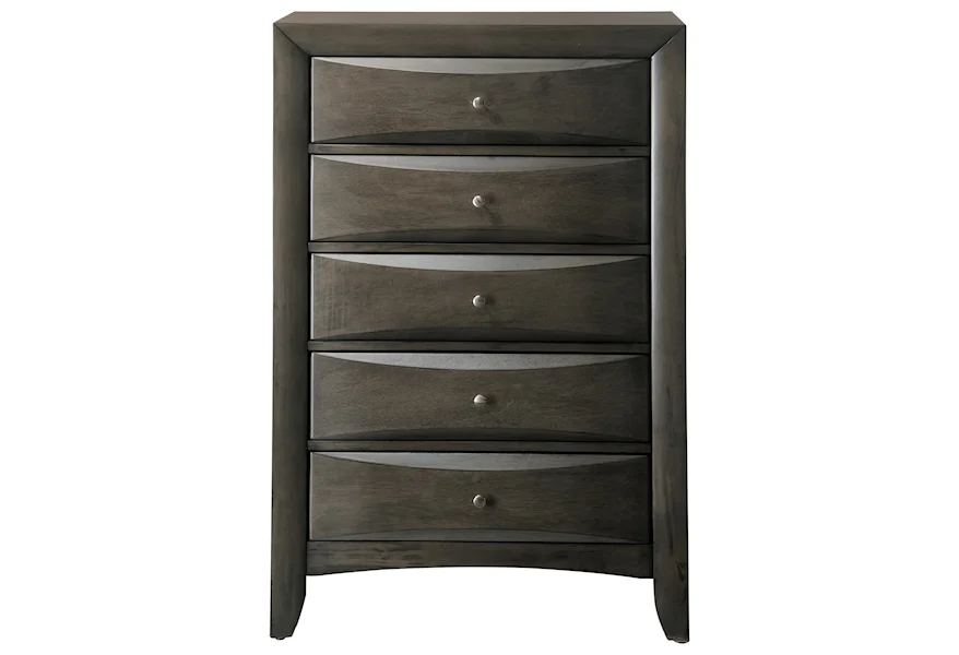 Emily Chest of Drawers by Crown Mark at Royal Furniture