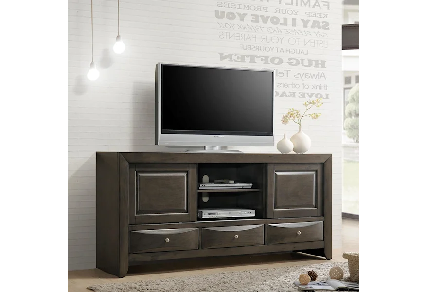 Emily TV Stand by Crown Mark at Furniture Fair - North Carolina