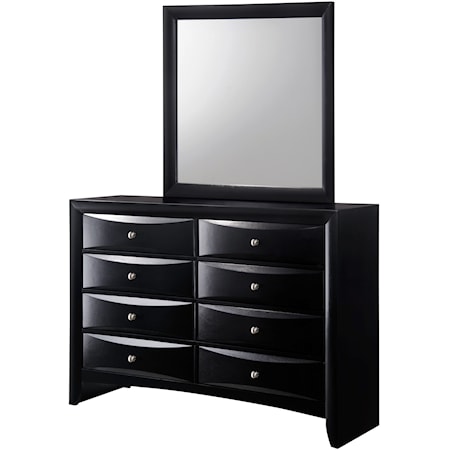 Dresser and Mirror