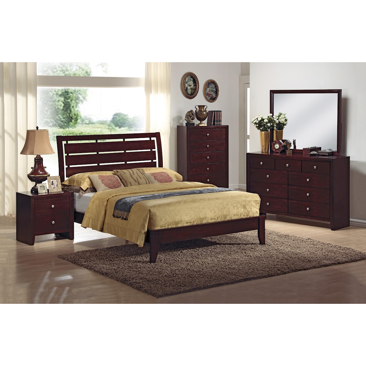 Crown Mark Evan Night Stand