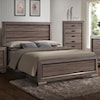 CM Farrow King Headboard and Footboard Bed