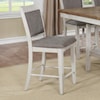 Crown Mark Fulton Counter Height Upholstered Dining Chair