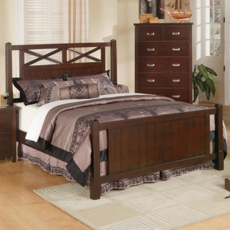 Queen Panel Bed