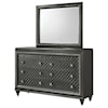 Crown Mark Giovani Dresser and Mirror Set