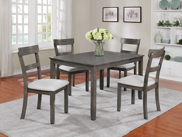 5 Piece Dining Table Set