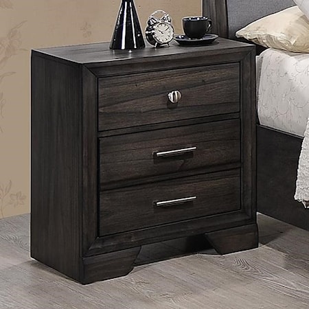 3-Drawer Night Stand