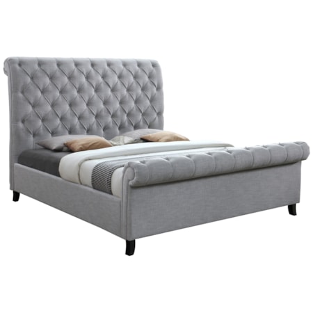 Queen Upholstered Bed