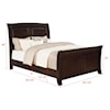 CM Kenton Queen Sleigh Bed