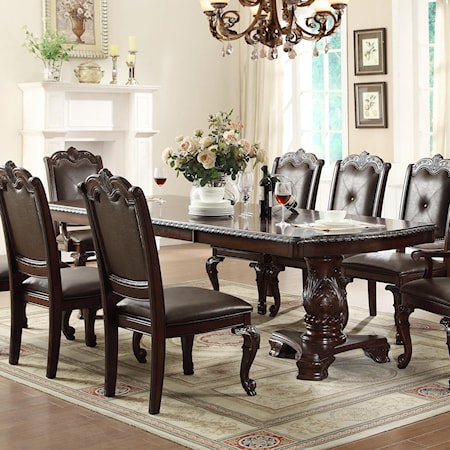 Dining Table and four side chairs