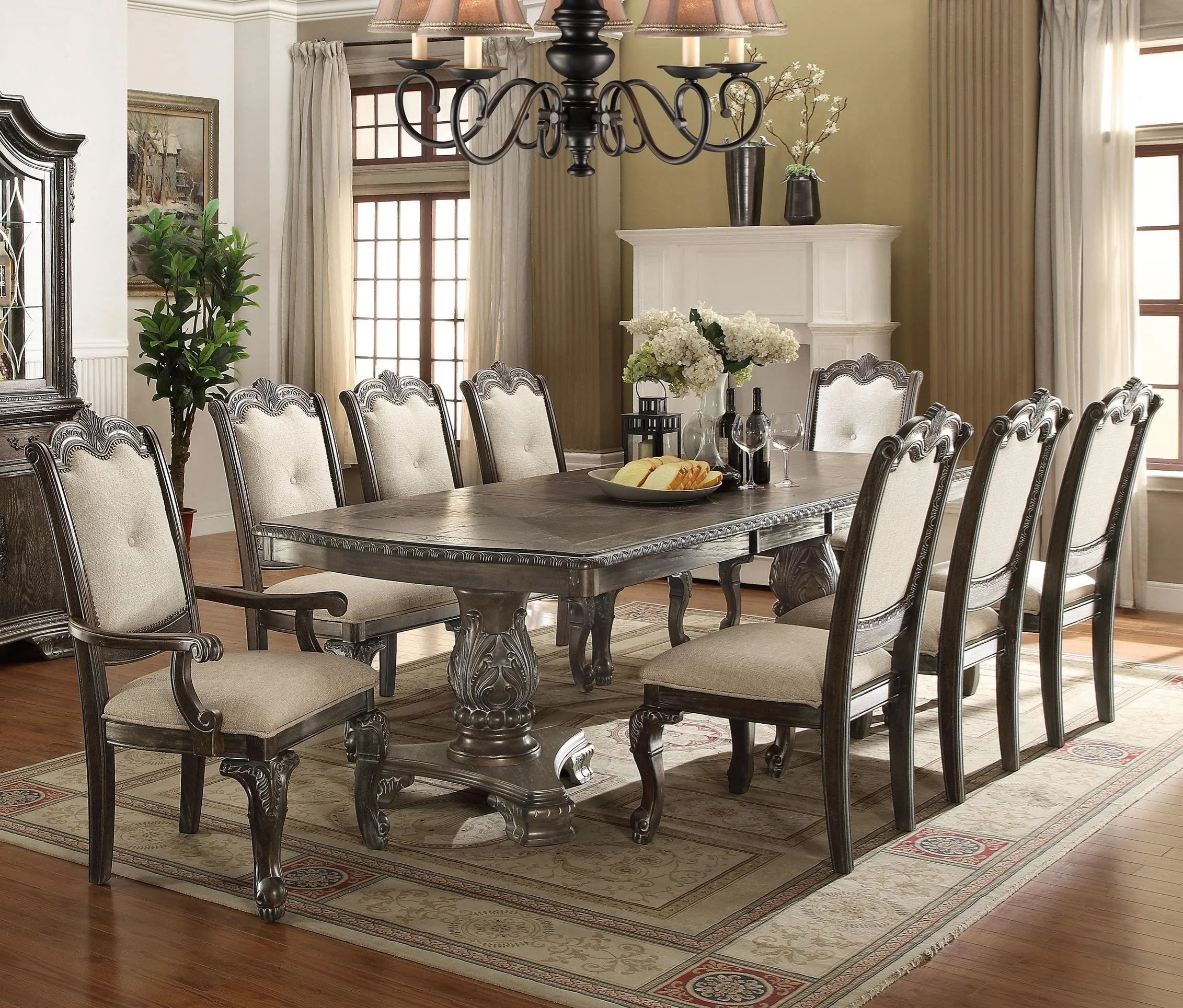 Crown Mark Kiera 2151SGYx6+2151T44108LEG+TOPx1+2151AGYx2 Traditonal