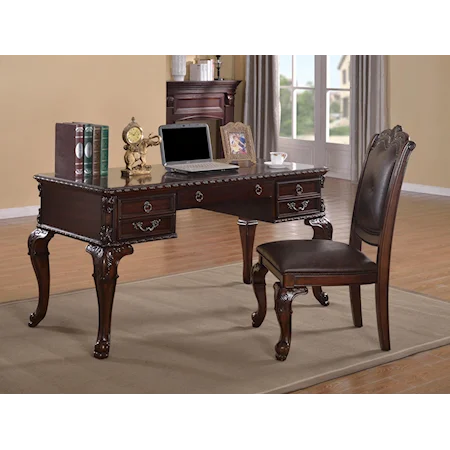 Desk and Chair Set