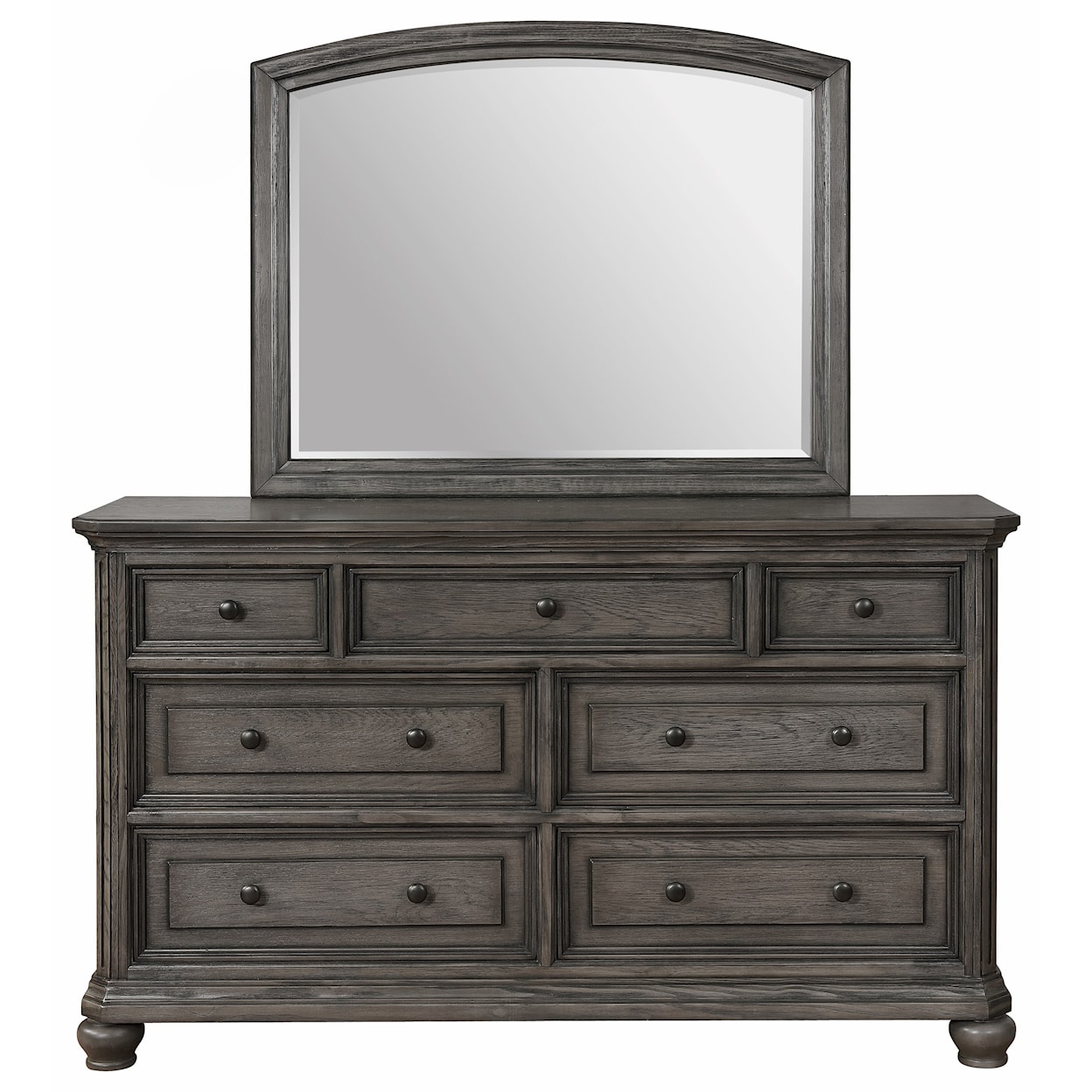 Crown Mark  Dresser and Mirror