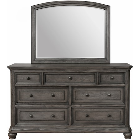 Dresser and Mirror