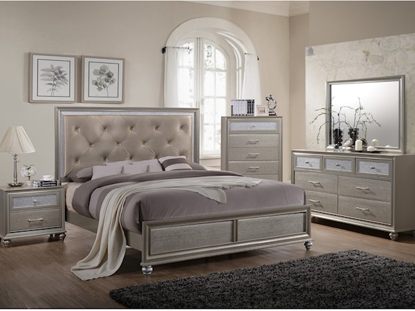 7PC King Bedroom Group