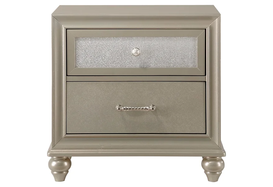 Lila Night Stand by Crown Mark at Royal Furniture