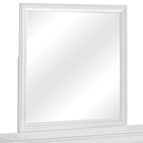 Transitional Dresser Mirror