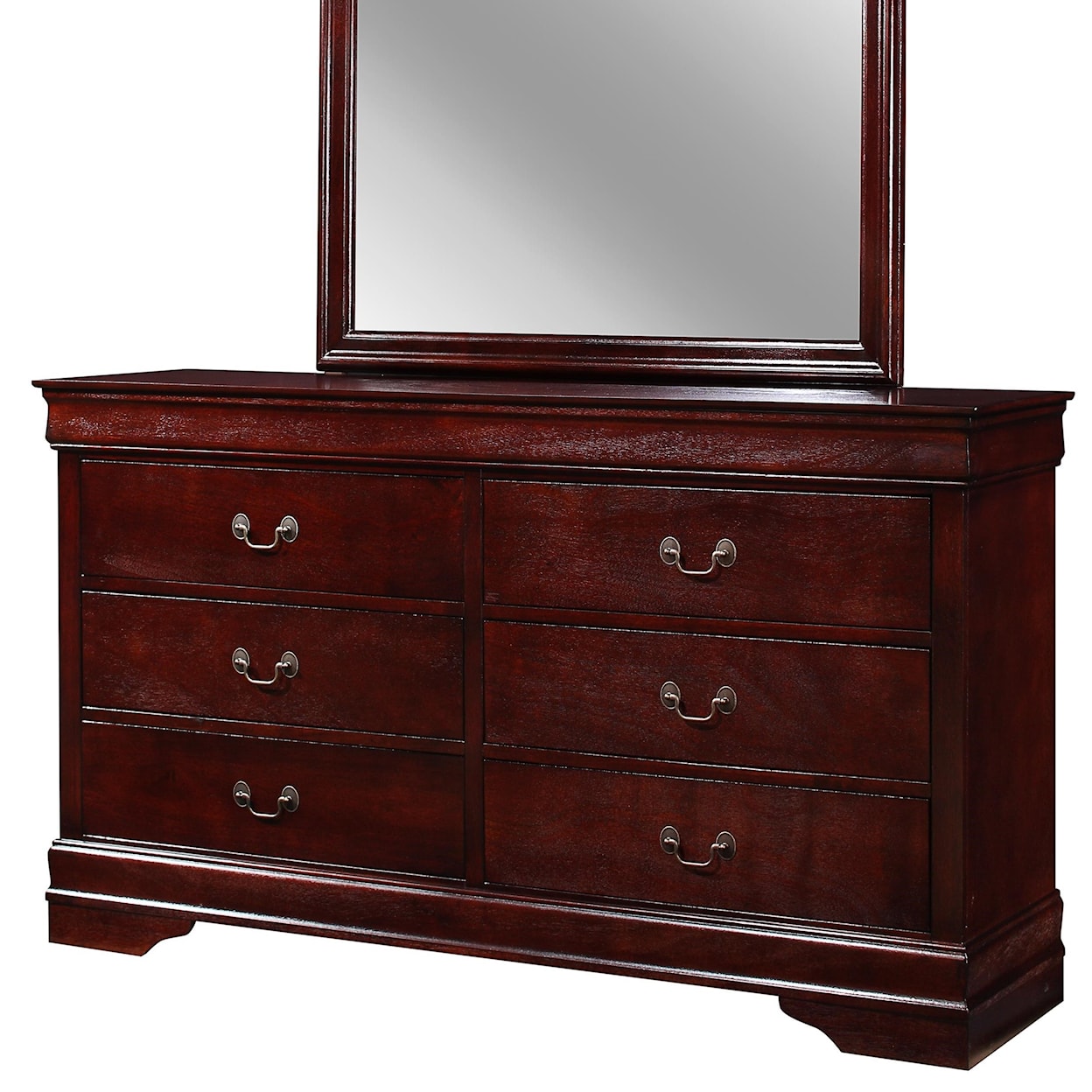 Crown Mark Louis Philip LOUIS PHILLIPE CHERRY DRESSER |