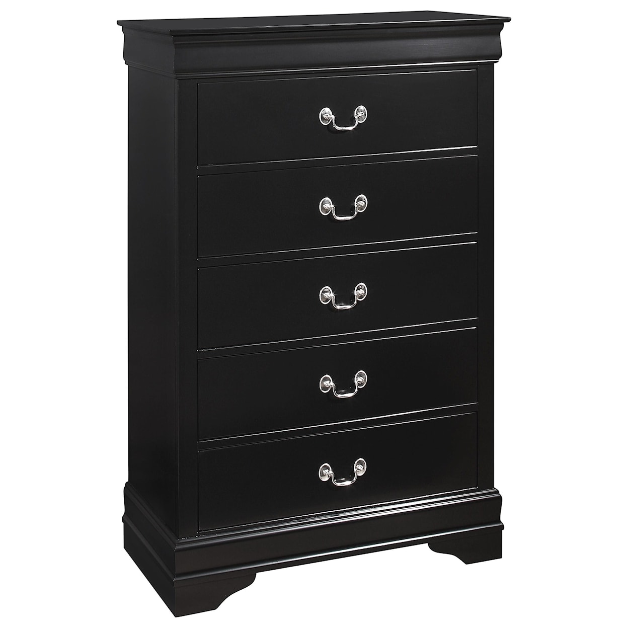 Crown Mark Louis Philippe 5 Drawer Chest