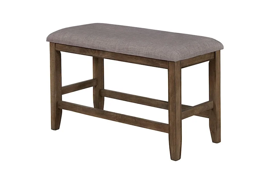 Manning Counter Height Bench by Crown Mark at Darvin Furniture