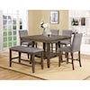 Crown Mark Manning Counter Height Table Set