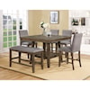 Crown Mark Manning 6pc Dining Room Group