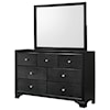 CM Lyssa Dresser and Mirror Set